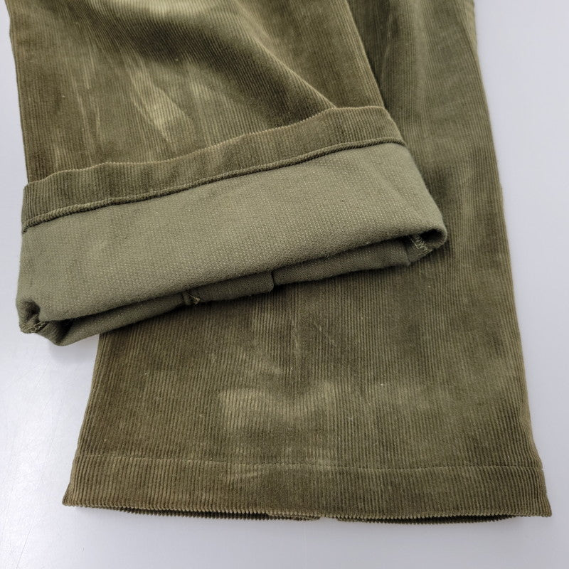 【中古品】【メンズ】 GIMMICK CORDUROY PANTS 1P-0121 ギミック コーデュロイ パンツ ボトムス 151-260223-as-36-izu カラー：カーキ系 万代Net店