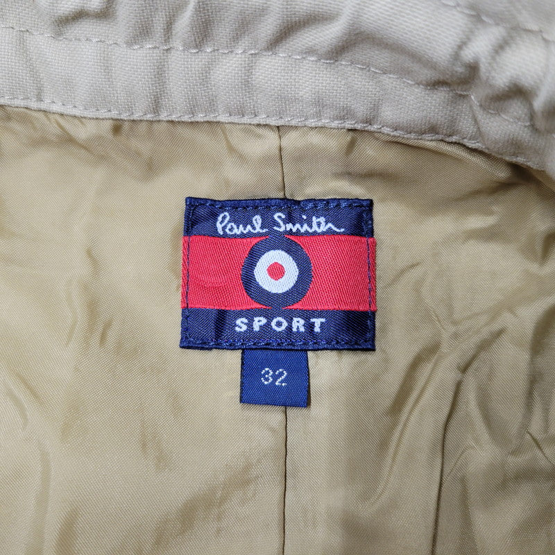 【中古品】【メンズ】 PAUL SMITH SPORT ポールスミススポーツ NYLON PANTS 443949 ナイロンパンツ ボトムス 152-260223-as-31-izu サイズ：32 カラー：ベージュ 万代Net店