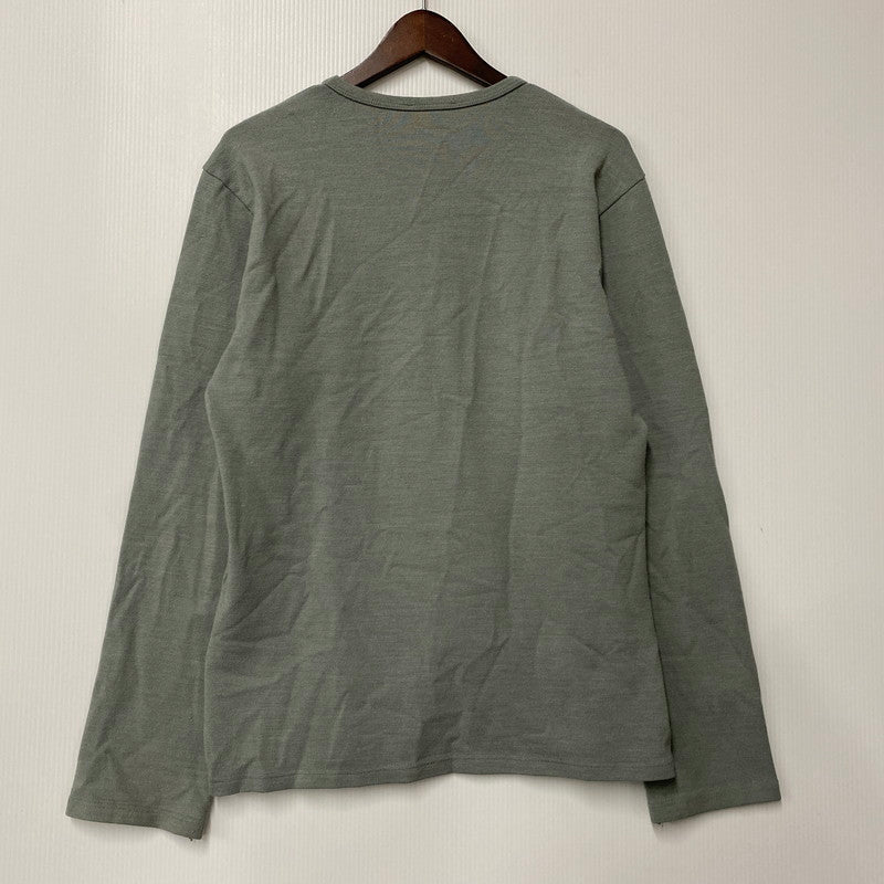 【中古品】【メンズ】 ACRYLIC CUT AND SEWN アクリル カットソー 長袖 トップス 141-260228-as-05-izu サイズ：M カラー：グレー系 万代Net店