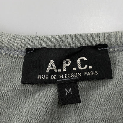 【中古品】【メンズ】 ACRYLIC CUT AND SEWN アクリル カットソー 長袖 トップス 141-260228-as-05-izu サイズ：M カラー：グレー系 万代Net店