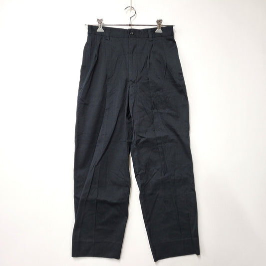 【中古品】【メンズ】 COMME des GARCONS HOMME コムデギャルソンオム HP-05012M AD1989 89AW 2 TUCK SLACKS 2タック スラックス ボトムス 151-260222-yn-09-izu サイズ：M カラー：ブラック 万代Net店
