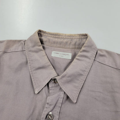 【現状渡し品】【メンズ】 切替 LS SHIRT ロングスリーブ シャツ トップス 140-260222-kh-04-izu カラー：グレー系×ブルー 万代Net店