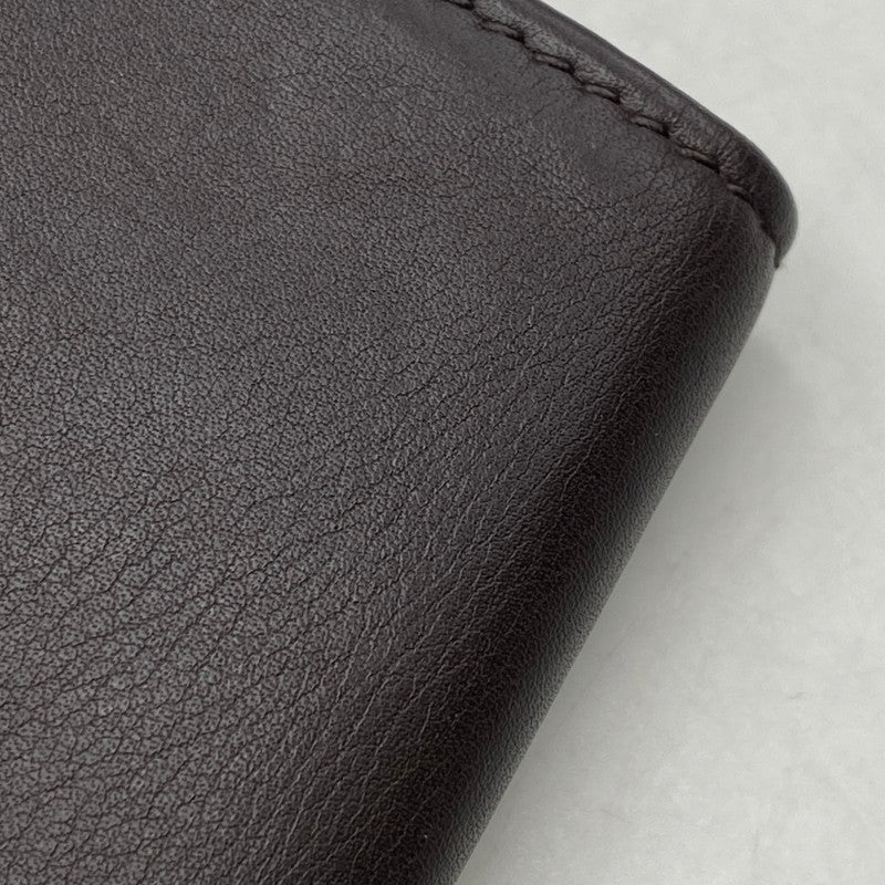 【中古品】【メンズ/レディース】 256433 グッチシマ 6連 KEY CASE キーケース 181-260224-cs-15-izu カラー：ダークブラウン 万代Net店