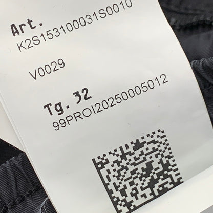 【中古品】【メンズ】 K2S153100031S0010 国内正規 GARMENT-DYED TAPERED CARGO JOGGER PANTS ガーメントダイド テーパード カーゴ ジョガーパンツ ズボン ボトムス 152-260221-ya-07-izu サイズ：W32 カラー：BLACK 万代Net店