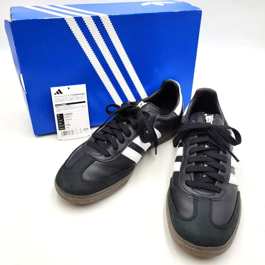 【中古品】【メンズ】 ADIDAS×JEREMY SCOTT JQ8835 SAMBA OG CORE BLACK/CLOUD WHITE/GUM アディダス×ジェレミースコット サンバ OG コアブラック/クラウドホワイト/ガム 161-260221-km-02-izu サイズ：27.0cm カラー：CORE BLACK/CLOUD WHITE/GUM 万代Net店