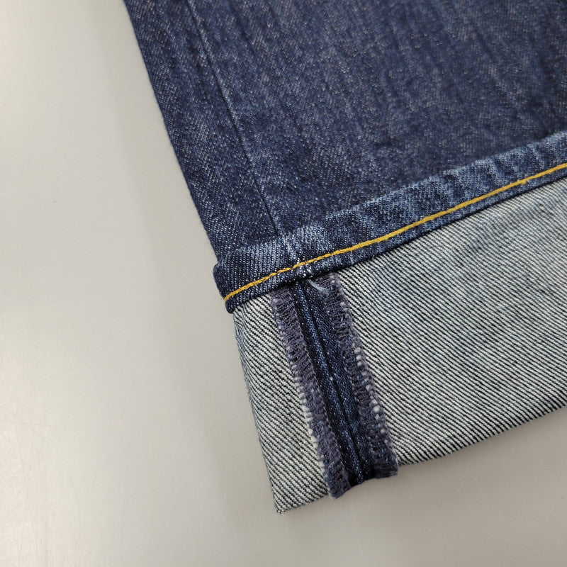 【中古品】【メンズ】 LEVI'S PREMIUM リーバイス プレミアム PC9-00505-1524 刻印5244 BIGE 505 DENIM PANTS ビッグE デニム パンツ 158-260222-kh-02-izu サイズ：32×34 カラー：インディゴ 万代Net店