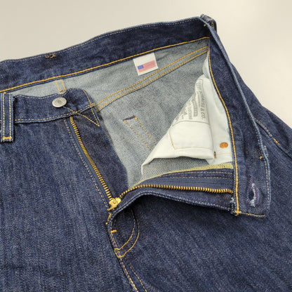 【中古品】【メンズ】 LEVI'S PREMIUM リーバイス プレミアム PC9-00505-1524 刻印5244 BIGE 505 DENIM PANTS ビッグE デニム パンツ 158-260222-kh-02-izu サイズ：32×34 カラー：インディゴ 万代Net店