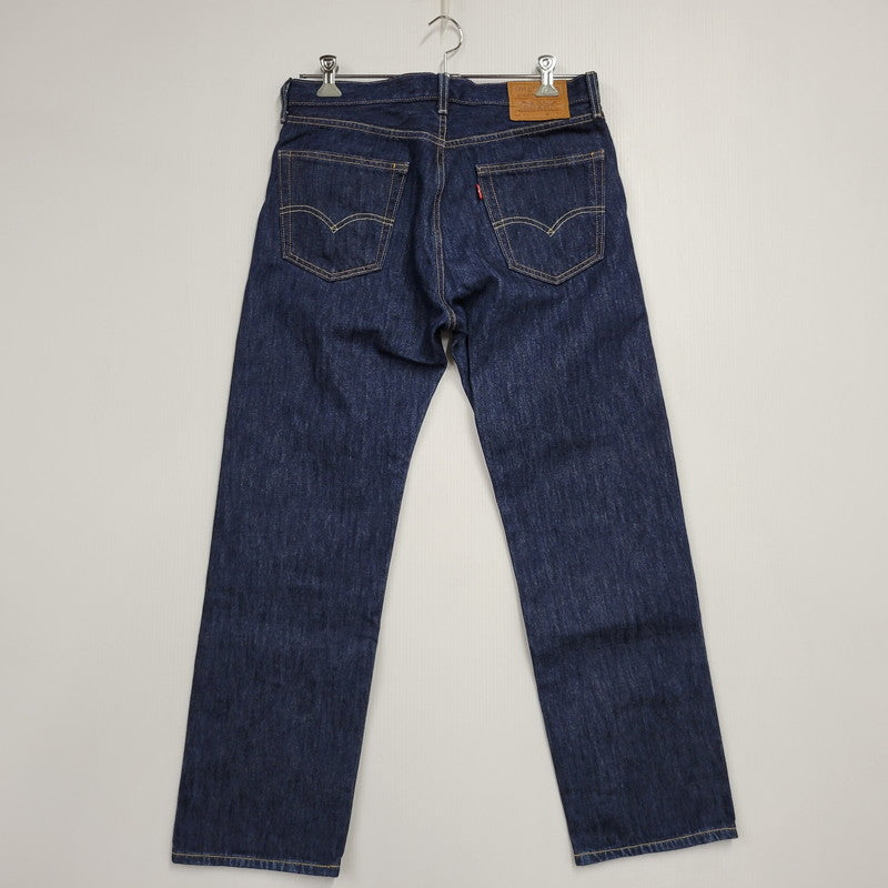【中古品】【メンズ】 LEVI'S PREMIUM リーバイス プレミアム PC9-00505-1524 刻印5244 BIGE 505 DENIM PANTS ビッグE デニム パンツ 158-260222-kh-02-izu サイズ：32×34 カラー：インディゴ 万代Net店