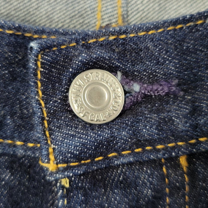 【中古品】【メンズ】 LEVI'S PREMIUM リーバイス プレミアム PC9-00505-1524 刻印5244 BIGE 505 DENIM PANTS ビッグE デニム パンツ 158-260222-kh-02-izu サイズ：32×34 カラー：インディゴ 万代Net店