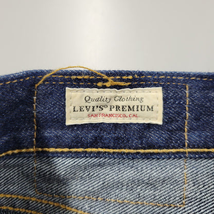 【中古品】【メンズ】 LEVI'S PREMIUM リーバイス プレミアム PC9-00505-1524 刻印5244 BIGE 505 DENIM PANTS ビッグE デニム パンツ 158-260222-kh-02-izu サイズ：32×34 カラー：インディゴ 万代Net店