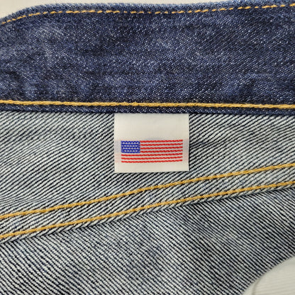 【中古品】【メンズ】 LEVI'S PREMIUM リーバイス プレミアム PC9-00505-1524 刻印5244 BIGE 505 DENIM PANTS ビッグE デニム パンツ 158-260222-kh-02-izu サイズ：32×34 カラー：インディゴ 万代Net店