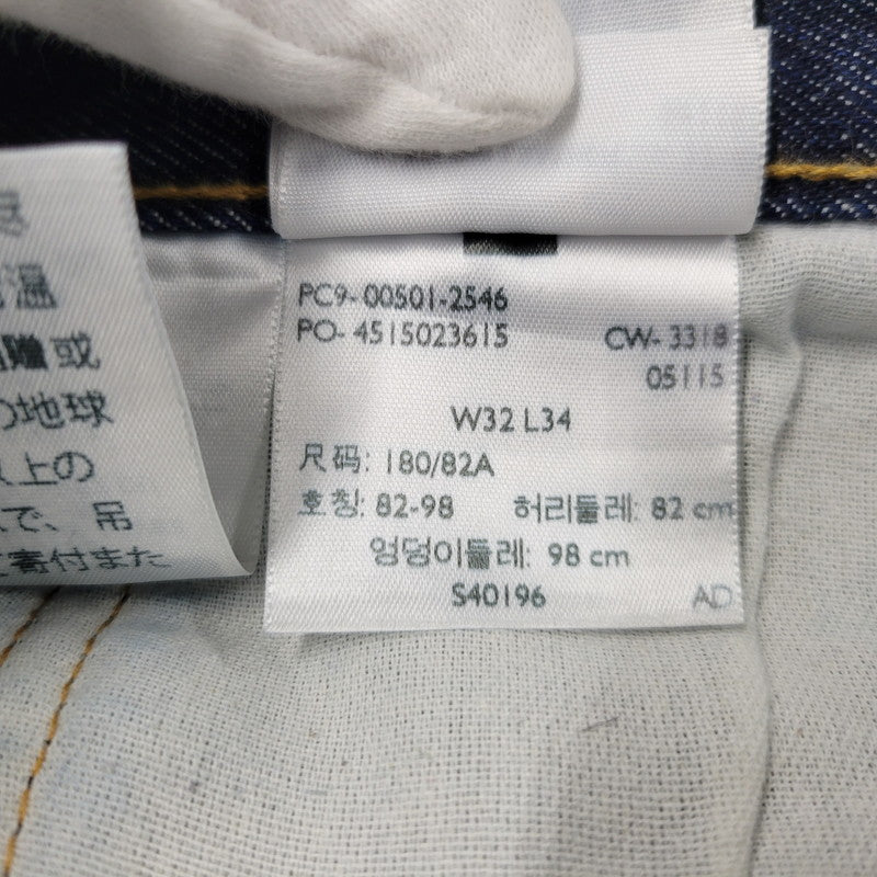 【中古品】【メンズ】 LEVI'S PREMIUM リーバイス プレミアム PC9-00501-2546 刻印5115 BIGE 501XX DENIM PANTS ビッグE デニム パンツ 158-260222-kh-03-izu サイズ：32×34 カラー：インディゴ 万代Net店