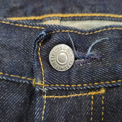 【中古品】【メンズ】 LEVI'S PREMIUM リーバイス プレミアム PC9-00501-2546 刻印5115 BIGE 501XX DENIM PANTS ビッグE デニム パンツ 158-260222-kh-01-izu サイズ：34×34 カラー：インディゴ 万代Net店