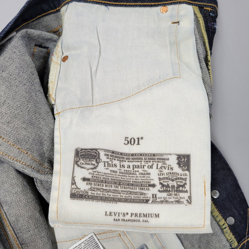 【中古品】【メンズ】 LEVI'S PREMIUM リーバイス プレミアム PC9-00501-2546 刻印5115 BIGE 501XX DENIM PANTS ビッグE デニム パンツ 158-260222-kh-01-izu サイズ：34×34 カラー：インディゴ 万代Net店