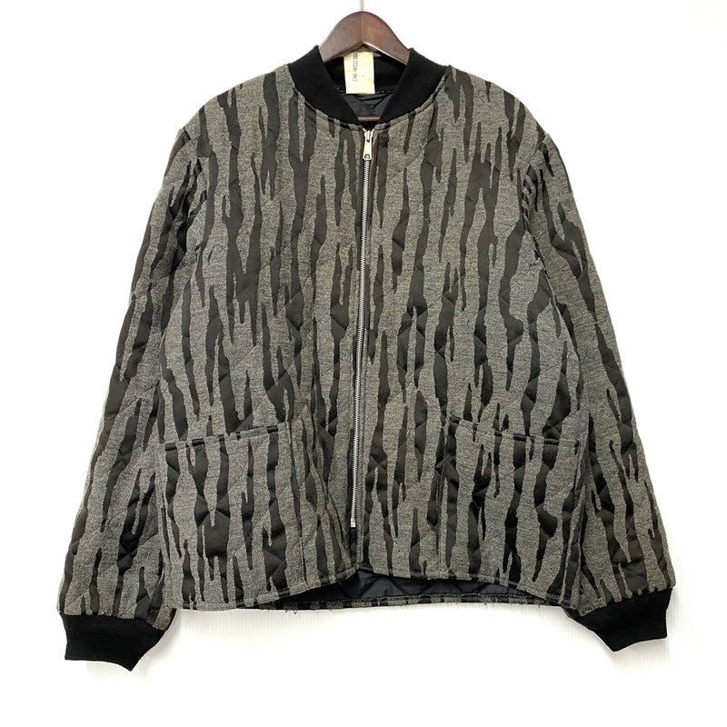 【中古品】【メンズ】 BARK CAMO QUILTING JACKET バーク カモ キルティングジャケット カナダ製 アウター 147-260228-as-08-izu サイズ：M カラー：グレー×ブラック 万代Net店
