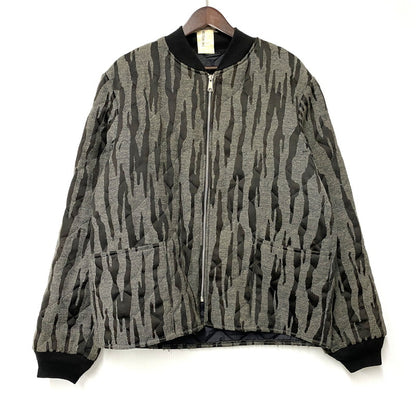 【中古品】【メンズ】 BARK CAMO QUILTING JACKET バーク カモ キルティングジャケット カナダ製 アウター 147-260228-as-08-izu サイズ：M カラー：グレー×ブラック 万代Net店