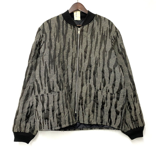 【中古品】【メンズ】 BARK CAMO QUILTING JACKET バーク カモ キルティングジャケット カナダ製 アウター 147-260228-as-08-izu サイズ：M カラー：グレー×ブラック 万代Net店