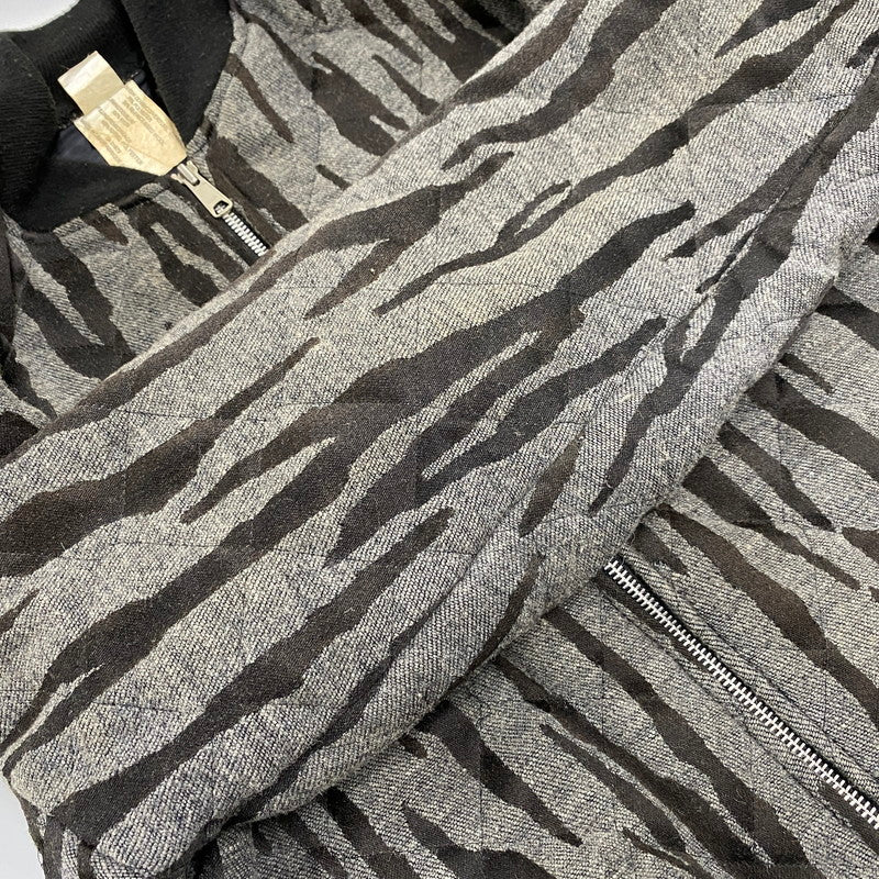 【中古品】【メンズ】 BARK CAMO QUILTING JACKET バーク カモ キルティングジャケット カナダ製 アウター 147-260228-as-08-izu サイズ：M カラー：グレー×ブラック 万代Net店