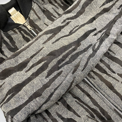 【中古品】【メンズ】 BARK CAMO QUILTING JACKET バーク カモ キルティングジャケット カナダ製 アウター 147-260228-as-08-izu サイズ：M カラー：グレー×ブラック 万代Net店