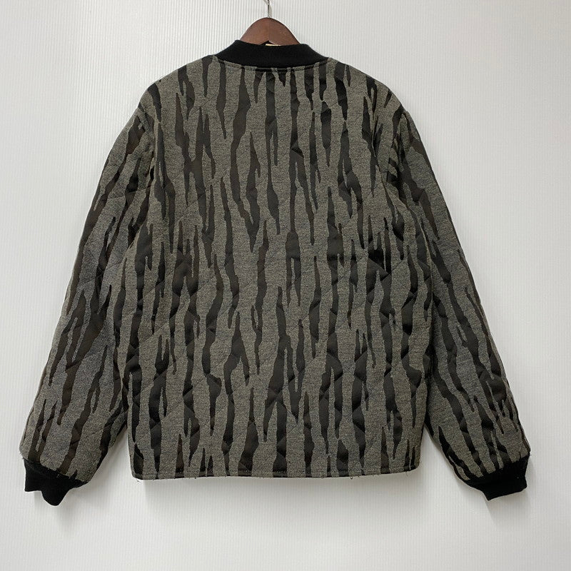 【中古品】【メンズ】 BARK CAMO QUILTING JACKET バーク カモ キルティングジャケット カナダ製 アウター 147-260228-as-08-izu サイズ：M カラー：グレー×ブラック 万代Net店