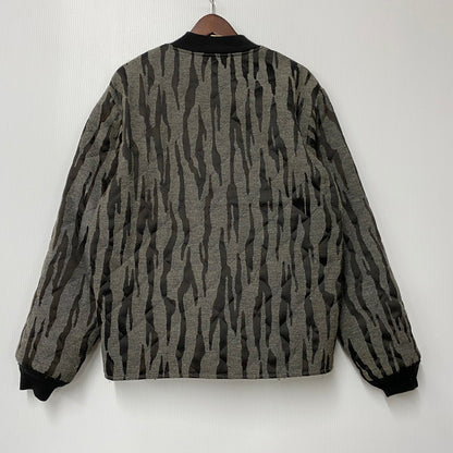 【中古品】【メンズ】 BARK CAMO QUILTING JACKET バーク カモ キルティングジャケット カナダ製 アウター 147-260228-as-08-izu サイズ：M カラー：グレー×ブラック 万代Net店
