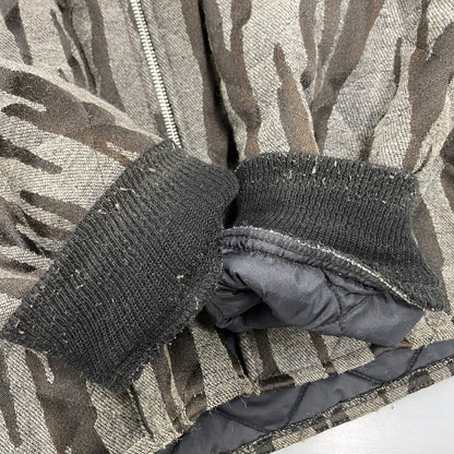 【中古品】【メンズ】 BARK CAMO QUILTING JACKET バーク カモ キルティングジャケット カナダ製 アウター 147-260228-as-08-izu サイズ：M カラー：グレー×ブラック 万代Net店
