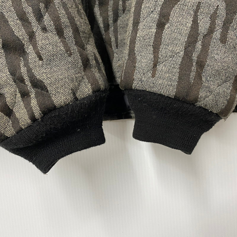 【中古品】【メンズ】 BARK CAMO QUILTING JACKET バーク カモ キルティングジャケット カナダ製 アウター 147-260228-as-08-izu サイズ：M カラー：グレー×ブラック 万代Net店
