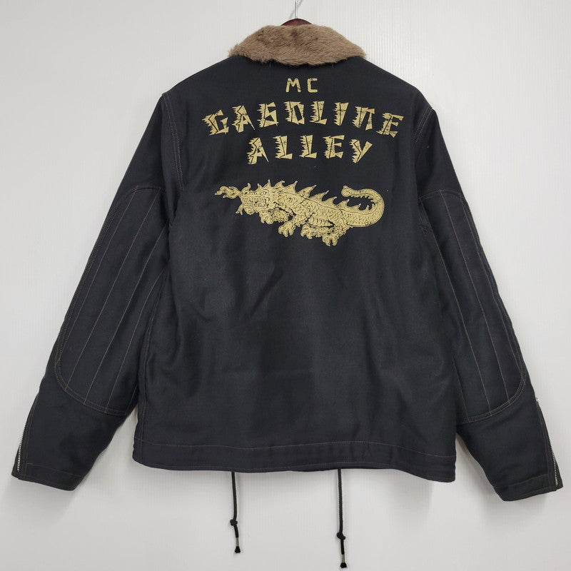 【中古品】【メンズ】 TOYS MCCOY トイズマッコイ GASOLINE ALLEY N-1 DECK JACKET ガソリン アレイ デッキ ジャケット アウター 145-260222-kh-05-izu サイズ：M カラー：ブラック 万代Net店