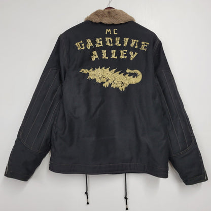 【中古品】【メンズ】 TOYS MCCOY トイズマッコイ GASOLINE ALLEY N-1 DECK JACKET ガソリン アレイ デッキ ジャケット アウター 145-260222-kh-05-izu サイズ：M カラー：ブラック 万代Net店