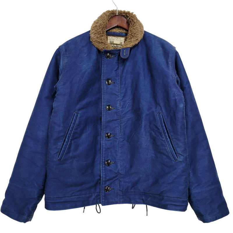【中古品】【メンズ】 × BUZZ RICKSON'S バズリクソンズ N-1 DECK JACKET SC13425 デッキジャケット 50TH記念 アウター 145-260222-as-04-izu サイズ：38 カラー：インディゴ 万代Net店