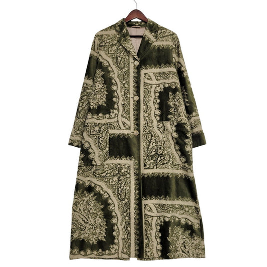【中古品】【レディース】 PAUL SMITH WOMEN ポール・スミス ウーマン CHESTER COAT チェスター コート アウター 168-260222-kh-08-izu サイズ：40 カラー：グリーン系 万代Net店