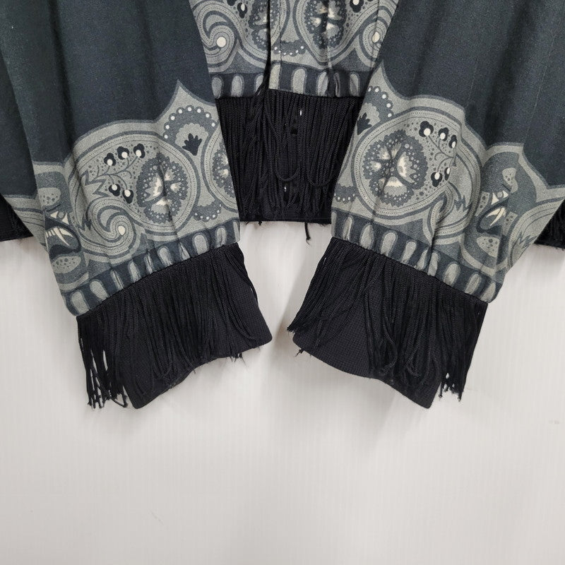 【中古品】【メンズ】 ILLJKT-177 FRINGE BLOUSON フリンジ ブルゾン アウター 142-260222-kh-09-izu サイズ：M カラー：グレー系 万代Net店
