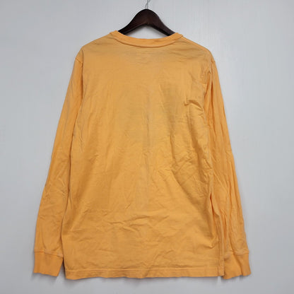 【中古品】【メンズ】 TRUTH L/S TEE ロングスリーブ Tシャツ 長袖 トップス 149-260222-as-01-izu サイズ：M カラー：オレンジ 万代Net店