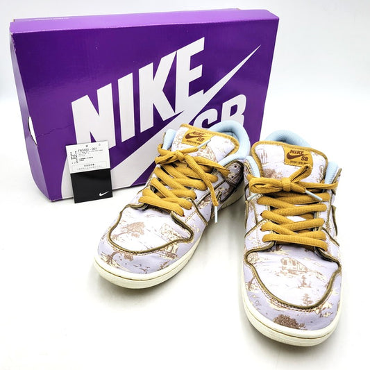 【中古品】【メンズ】 FN5880-001 DUNK LOW PRM ダンク ロー プレミアム スニーカー シューズ 靴 160-260302-ya-08-izu サイズ：28.5cm カラー：FOOTBALL GREY/COCONUT MILK 万代Net店