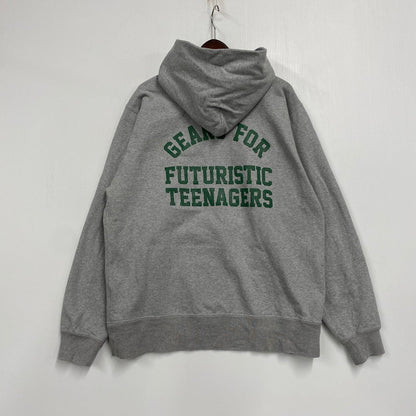 【中古品】【メンズ】 22AW SNAP HOODIE スナップ フーディー トップス 長袖 142-260225-cs-06-izu サイズ：XXL カラー：グレー 万代Net店