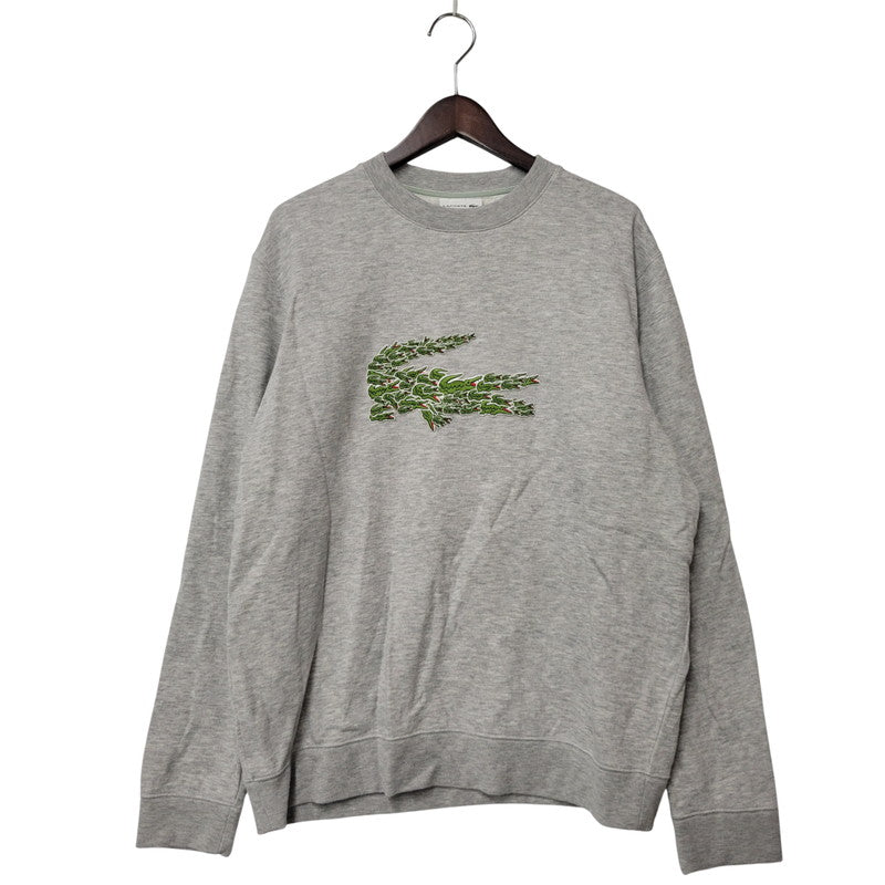 【中古品】【メンズ】 SH8552 MULTI CROC BADGE SWEAT マルチ クロック バッジ スウェット トップス 長袖 147-260225-cs-13-izu サイズ：L カラー：グレー 万代Net店