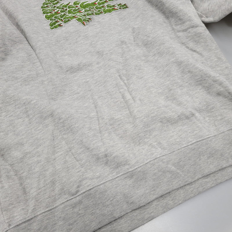 【中古品】【メンズ】 SH8552 MULTI CROC BADGE SWEAT マルチ クロック バッジ スウェット トップス 長袖 147-260225-cs-13-izu サイズ：L カラー：グレー 万代Net店
