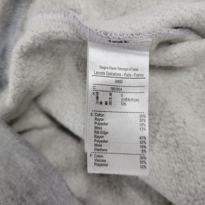 【中古品】【メンズ】 SH8552 MULTI CROC BADGE SWEAT マルチ クロック バッジ スウェット トップス 長袖 147-260225-cs-13-izu サイズ：L カラー：グレー 万代Net店