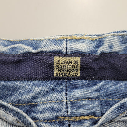 【中古品】【メンズ】 MARITHE FRANCOIS GIRBAUD マリテ フランソワ ジルボー SHUTTLE HALF PANTS シャトル ハーフパンツ ショートパンツ 157-260226-ya-03-izu サイズ：38 カラー：インディゴ 万代Net店