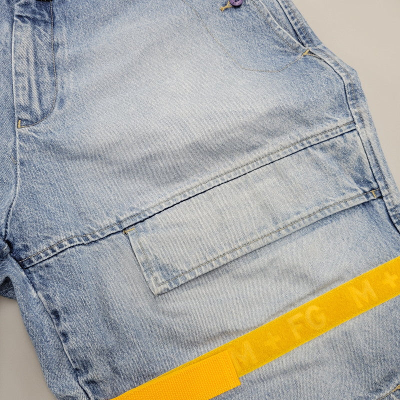 【中古品】【メンズ】 MARITHE FRANCOIS GIRBAUD マリテ フランソワ ジルボー SHUTTLE HALF PANTS シャトル ハーフパンツ ショートパンツ 157-260226-ya-03-izu サイズ：38 カラー：インディゴ 万代Net店