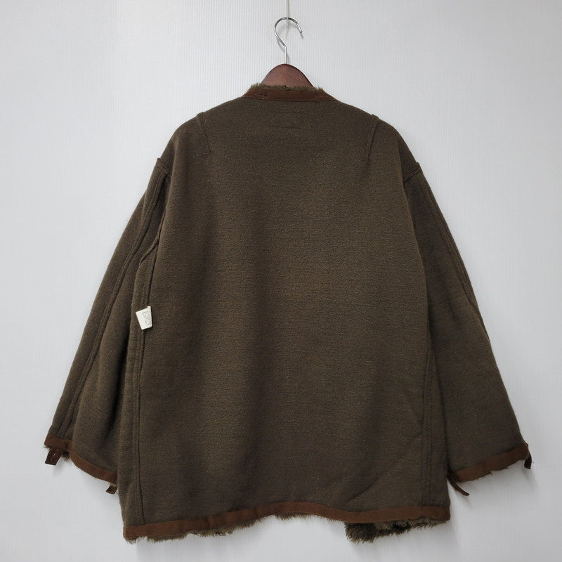 【中古品】【メンズ】 PPFM ピーピーエフエム 35-05MW02A 00S BOA LINER DENIM FISHTAIL JACKET ボア ライナー デニム フィッシュテール ジャケット アウター 146-260226-ya-01-izu サイズ：M カラー：インディゴ 万代Net店