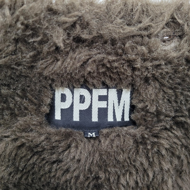 【中古品】【メンズ】 PPFM ピーピーエフエム 35-05MW02A 00S BOA LINER DENIM FISHTAIL JACKET ボア ライナー デニム フィッシュテール ジャケット アウター 146-260226-ya-01-izu サイズ：M カラー：インディゴ 万代Net店