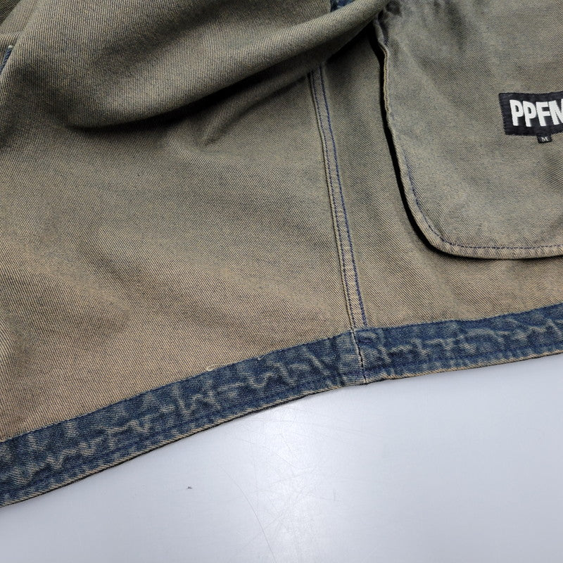 【中古品】【メンズ】 PPFM ピーピーエフエム 35-05MW02A 00S BOA LINER DENIM FISHTAIL JACKET ボア ライナー デニム フィッシュテール ジャケット アウター 146-260226-ya-01-izu サイズ：M カラー：インディゴ 万代Net店