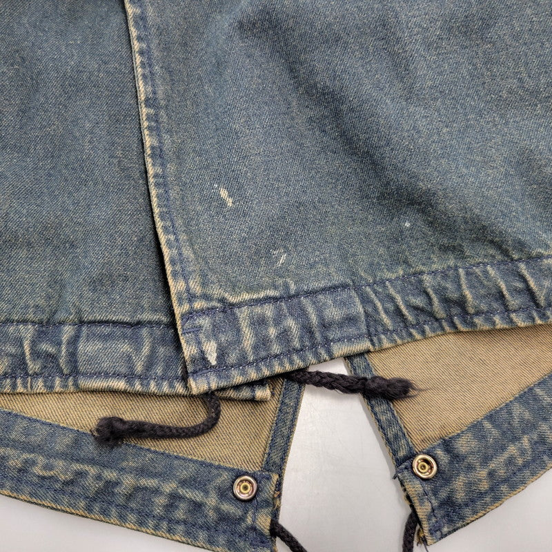 【中古品】【メンズ】 PPFM ピーピーエフエム 35-05MW02A 00S BOA LINER DENIM FISHTAIL JACKET ボア ライナー デニム フィッシュテール ジャケット アウター 146-260226-ya-01-izu サイズ：M カラー：インディゴ 万代Net店