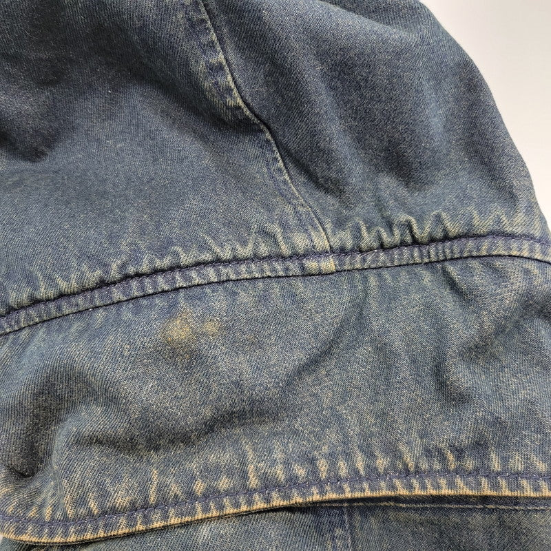 【中古品】【メンズ】 PPFM ピーピーエフエム 35-05MW02A 00S BOA LINER DENIM FISHTAIL JACKET ボア ライナー デニム フィッシュテール ジャケット アウター 146-260226-ya-01-izu サイズ：M カラー：インディゴ 万代Net店