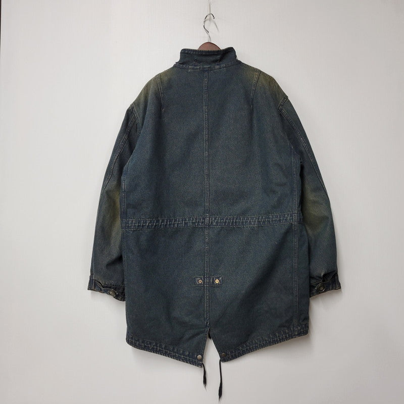 【中古品】【メンズ】 PPFM ピーピーエフエム 35-05MW02A 00S BOA LINER DENIM FISHTAIL JACKET ボア ライナー デニム フィッシュテール ジャケット アウター 146-260226-ya-01-izu サイズ：M カラー：インディゴ 万代Net店