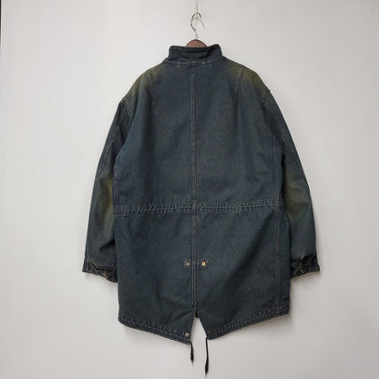 【中古品】【メンズ】 PPFM ピーピーエフエム 35-05MW02A 00S BOA LINER DENIM FISHTAIL JACKET ボア ライナー デニム フィッシュテール ジャケット アウター 146-260226-ya-01-izu サイズ：M カラー：インディゴ 万代Net店