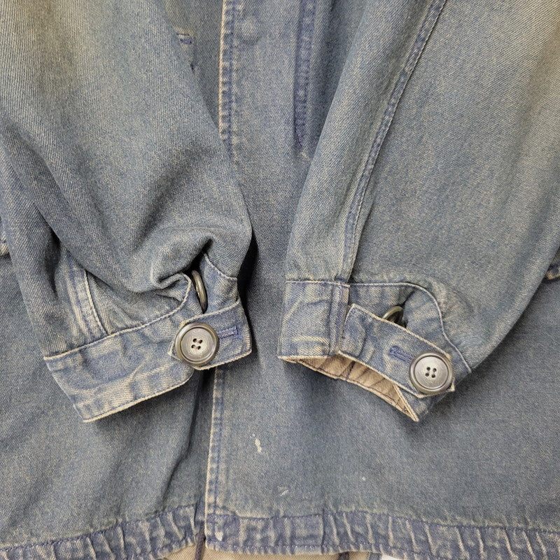 【中古品】【メンズ】 PPFM ピーピーエフエム 35-05MW02A 00S BOA LINER DENIM FISHTAIL JACKET ボア ライナー デニム フィッシュテール ジャケット アウター 146-260226-ya-01-izu サイズ：M カラー：インディゴ 万代Net店