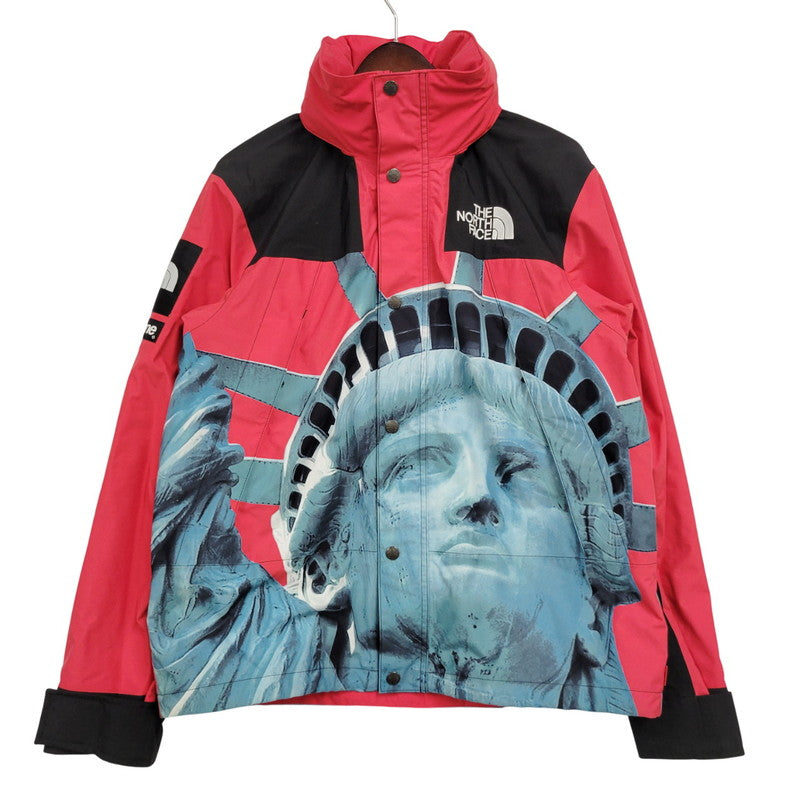 【中古品】【メンズ】 × THE NORTH FACE ザノースフェイス STATUE OF LIBERTY MOUNTAIN JACKET NP61902I 自由の女神 マウンテンジャケット アウター 149-260223-as-18-izu サイズ：S カラー：レッド系 万代Net店