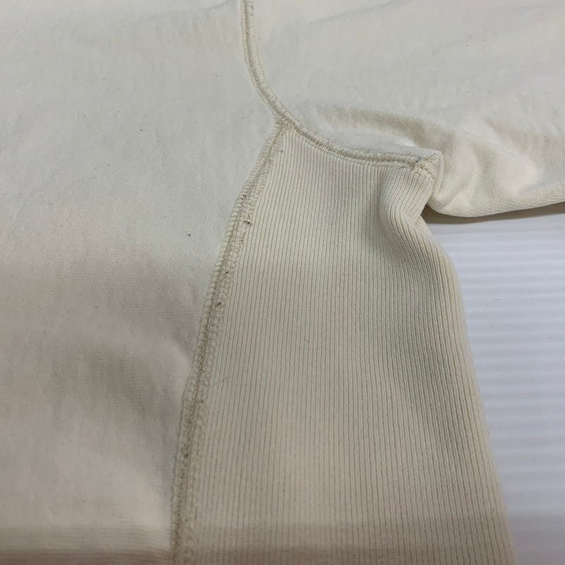 【現状渡し品】【メンズ】 18FW BOX LOGO CREWNECK SWEATSHIRT ボックスロゴ クルーネック スウェットシャツ トップス 149-260225-yn-03-izu サイズ：XL カラー：アイボリー 万代Net店